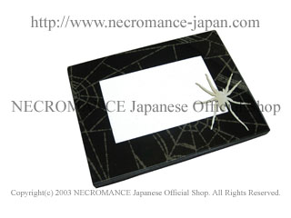 【ネクロマンス NECROMANCE】【数量限定】 スパイダーウェブフォトスタンド Spider Web Photo Stand 蜘蛛の巣