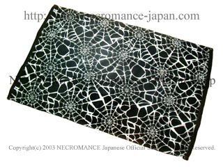 【ネクロマンス NECROMANCE】【数量 限定販売】スパイダーWebハンドタオル Spider Web Hand Towel 蜘蛛の巣