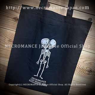 【チャリティー企画商品】【ネクロマンス NECROMANCE】ネクロマンス ロゴ サブトートバック NECROMANCE logo  Sub Tote Bag 骸骨