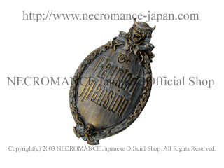 【ネクロマンス NECROMANCE】 ホーンテッドマンション エンブレム The Haunted Mansion Emblem 紋章