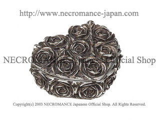 【ネクロマンス NECROMANCE】 ローズハートボックス Rose Heart Box 薔薇 バラ 小物入れ