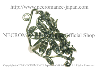マルチフラワーリング Silver Multi Flower Ring 華 花 指輪　【NECROMANCE ネクロマンス】
