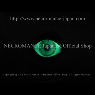 【ネクロマンス NECROMANCE】【数量限定】グローNEW義眼リング Glow New Eye Ring＜レッド/Red/赤＞ 目玉 蓄光