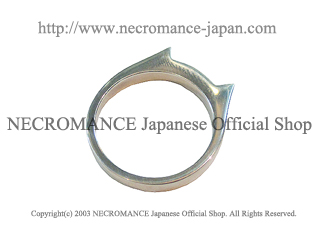【ネクロマンス NECROMANCE】 シルバーキャットリング Silver Cat Ring 猫 ネコ 指輪