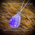 【One of kind 一点だけの商品】【ネクロマンス NECROMANCE】 シルバードロップスパイダーネックレス Silver Drop Spider Necklace ＜#003＞ 蜘蛛  蜘蛛の巣