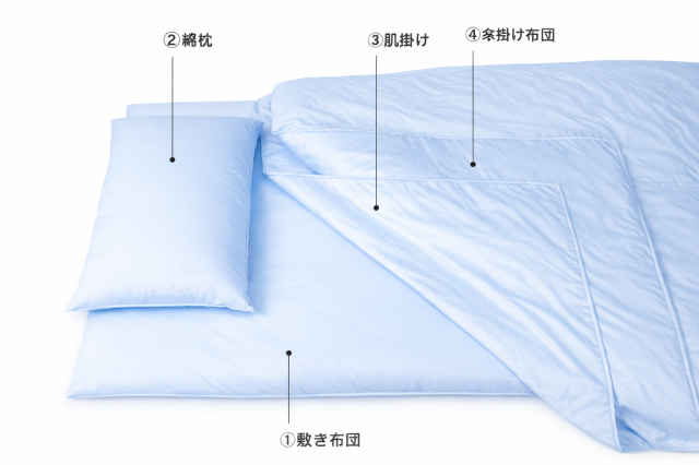 アレルギー対策寝具「アレルギークリア」 冬掛けセット