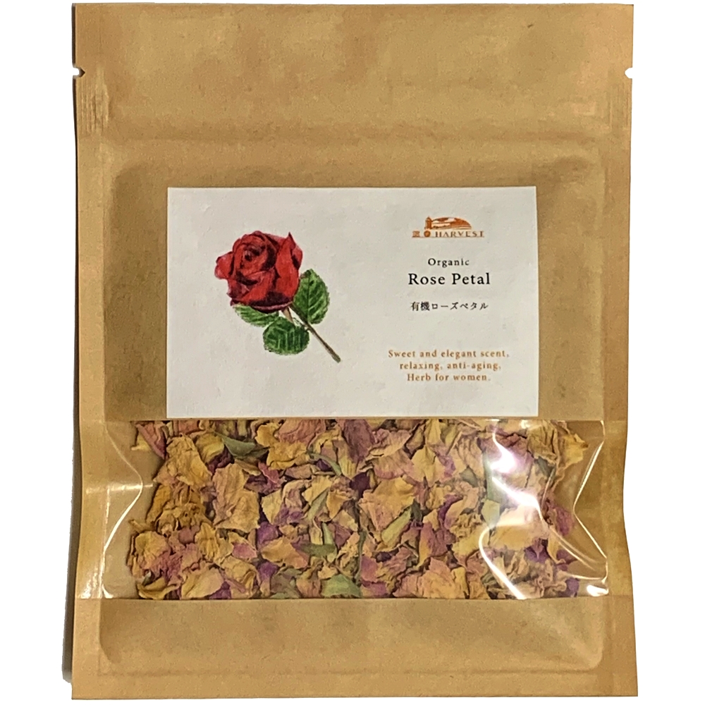 有機ローズペタル5g【ネコポス】