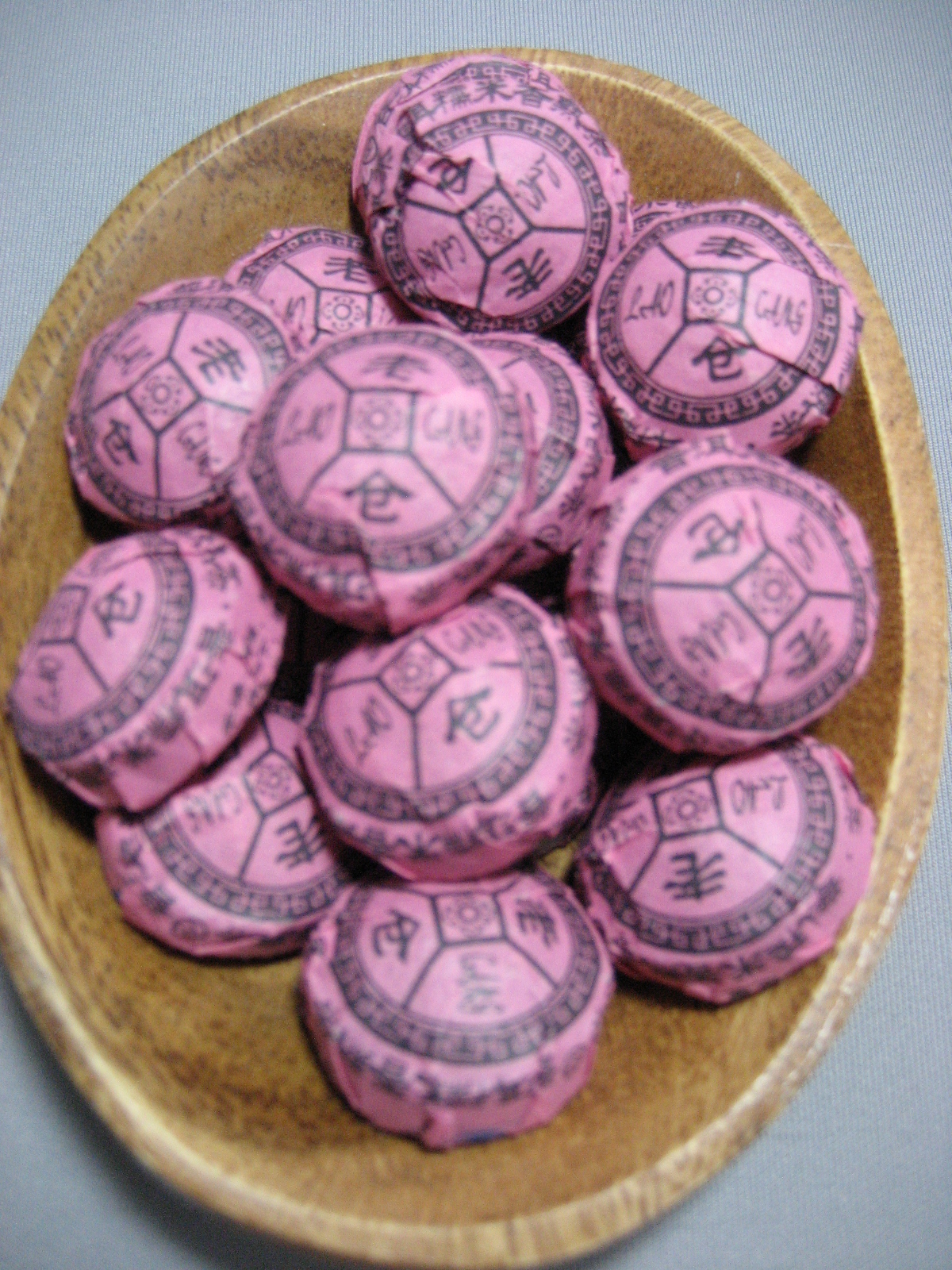 プーアル茶　【もち米】　小沱茶　１０粒（約４０ｇ）