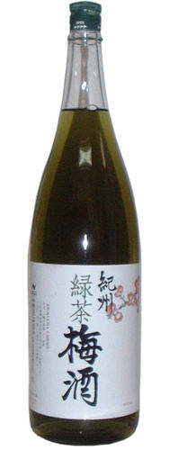 紀州 緑茶梅酒　1.8L