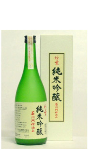 竹葉　純米吟醸石川仕込　720ml