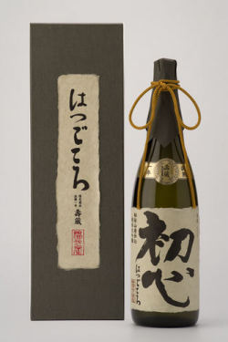 秘伝　山廃仕込純米大吟醸　限定蔵出　初心　壽蔵淡熟一年 （福光屋）1.8ML