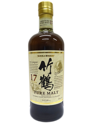 竹鶴17年 700ml箱なし（ニッカウイスキー） 能田屋地酒オンライン  