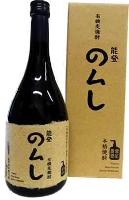 能登　のムし　有機麦焼酎720ml