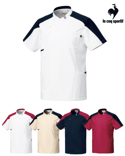 UQM1558 ユニセックス Vネックスクラブ ルコックスポルティフ