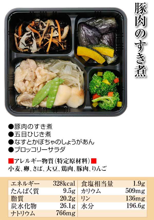 豚肉のすき煮