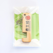オクトパス君木製スマホスタンドストラップ