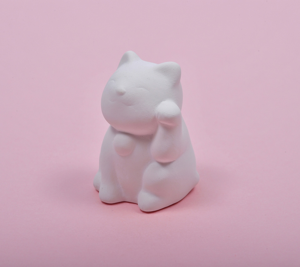 おえかき招き猫　左手