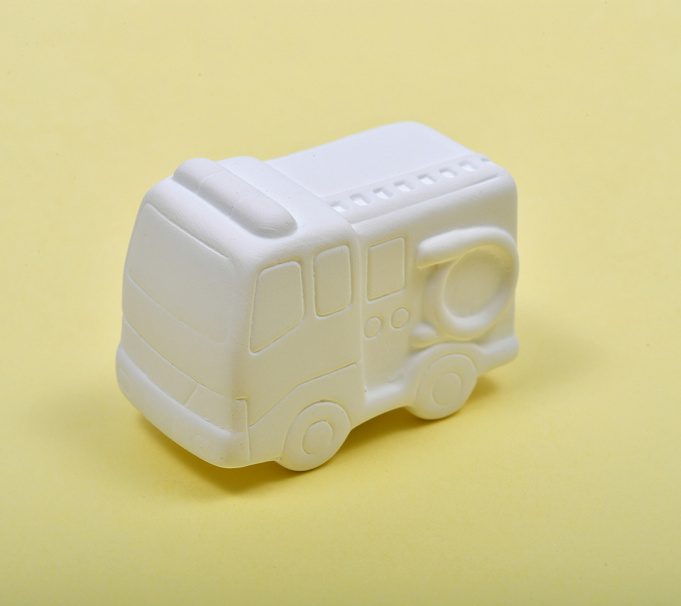 おえかきタウン　消防車