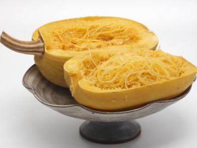 【Ve】【ペポ南瓜】錦糸瓜〈キンシウリ〉※別称：素麺南瓜〈ソーメンカボチャ〉1個、0.8Kgから2Kg前後