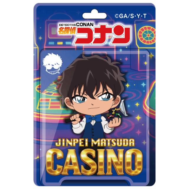 【2025年12月中旬頃発送予定】名探偵コナン ブリスターパッケージ風アクリルボールチェーン カジノコレクション 松田陣平【予約期間:2025年9/24~10/13】