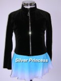 入荷★TV番組放映★Silver princess限定★大粒ラインストーン!ベロアジャケット★各サイズ