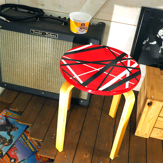 ARMS FACTORY ORIGINAL WOOD STOOL
