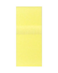 ゴム氏名印　25×6mm　黄色　ヨコ書き