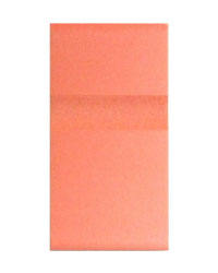 ゴム氏名印　30×6mm　オレンジ色　ヨコ書き