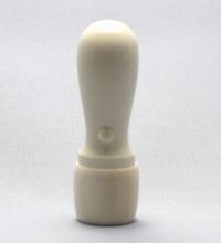 本象牙　会社銀行印　　　　天丸18.0mm