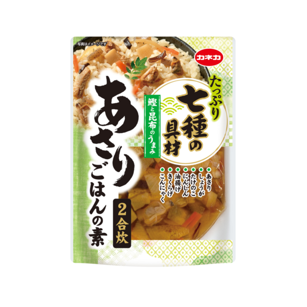 七種の具材 あさりごはんの素(2合用)211g