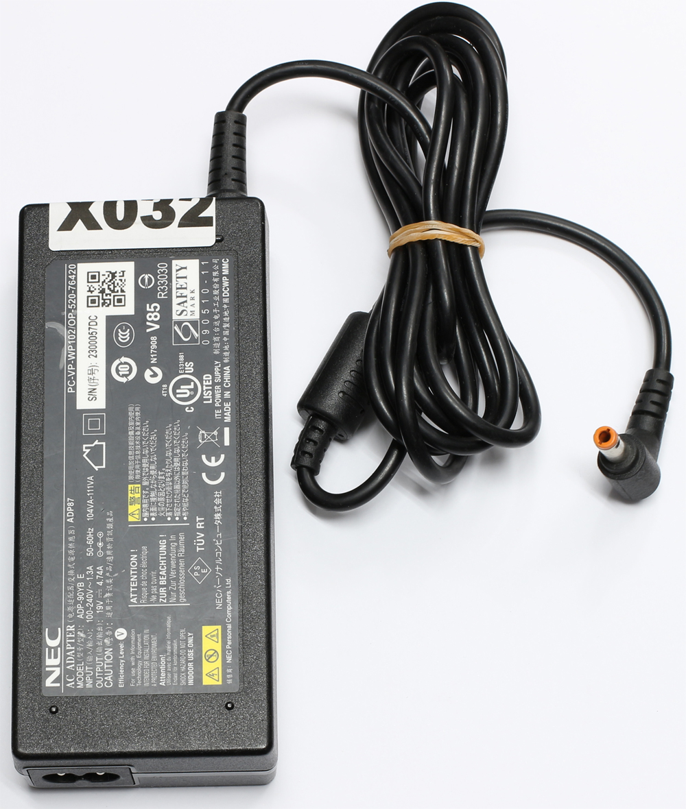 ジャンク品 NEC ADP87 ADP-90YB E/PC-VP-WP102 19V-4.74A センター+ 保証無