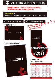 エヴァンゲリオン新劇場版:破 2011年スケジュール帳3点セット パチンコ・パチスロキャラクターグッズ通販のPエンタメストア