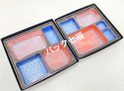 北原産業　75-75福茶　北斎仕切付　1ケース50入　税別単価280円