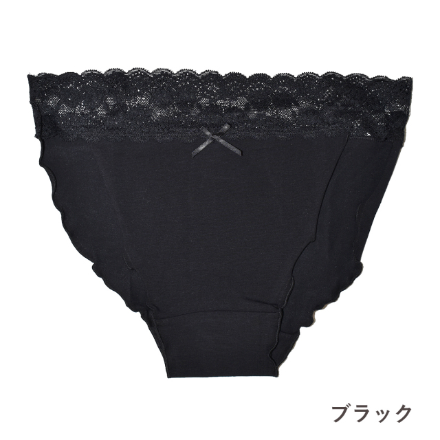 ウエストレース コットン 足口開放 ふんどしショーツ 足口開放