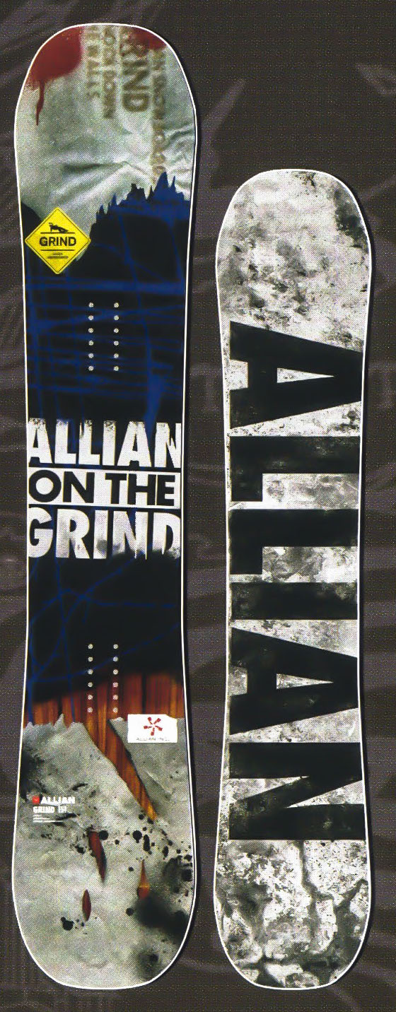 早い者勝ち★各1本★大特価★アライアン（ALLIAN）【GRIND】 17-18スノーボード 2018年