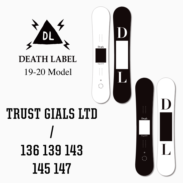 DeathLabel TrustGirlLTD スノボー】DEATHLABEL(デスレーベル