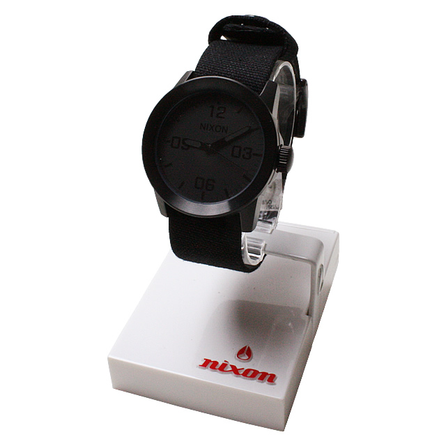 ニクソン[NIXON] THE PRIVATE (ALL BLACK)