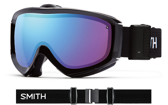 スミス（SMITH）PROPHECY TURBO FAN BLACK(BLUE SENSO) 大特価！！30%OFF!!16-17New モデル