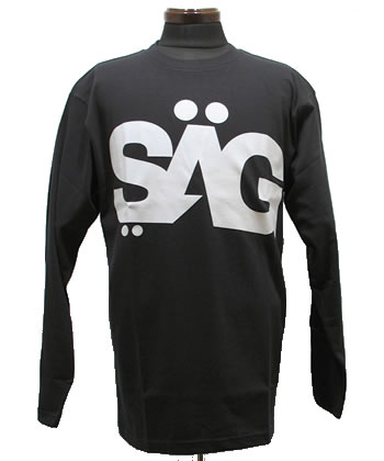 SAG 01 L/S TEE(BLACK)