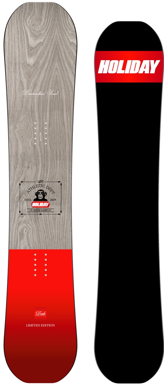 ホリデー（HOLIDAY）【DUDE SERIAL(RED)】15-16 スノーボード 2016年  