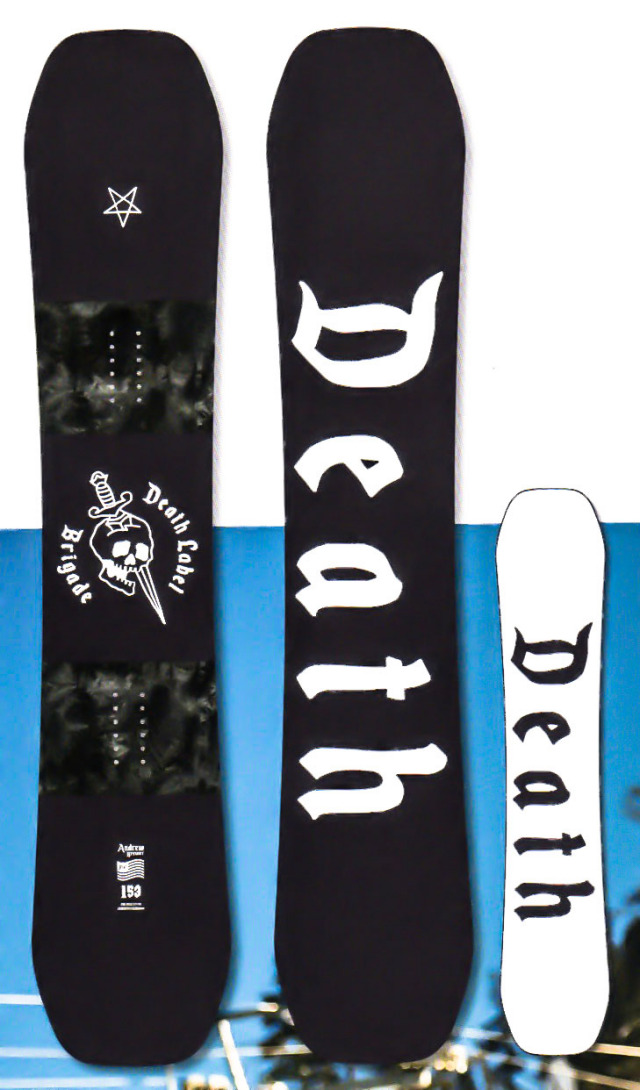 赤字覚悟のスーパーセール!各1本限定★大特価★デスレーベル（DEATH LABEL）【ANDREW BREWER】 17-18スノーボード 2018年