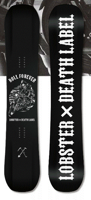 LOBSTER DEATH LABEL スノーボード　デスレーベル　ロブスター Lobster Lobster x Deathlabel Snowboard - Snowboard