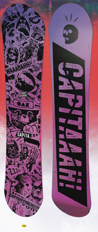 大特価★限定1本★キャピタ（CAPITA）【SCOTT STEVENS PRO】 15-16スノーボード 2016年