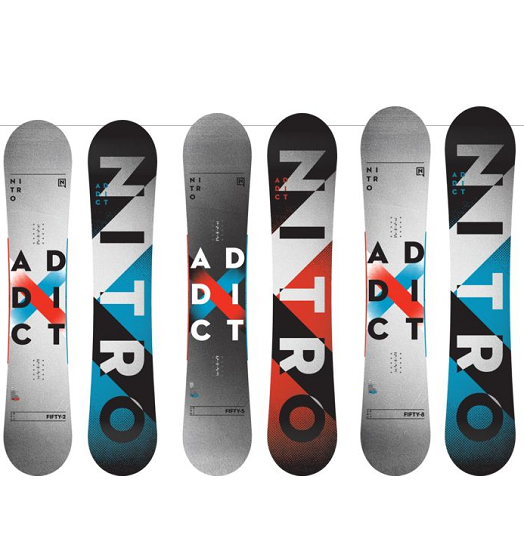 バレンタインセール!大特価☆限定1本☆ナイトロ（NITRO）【ADDICT 13-14】国内正規品/メーカー保証付き スノーボード 2014年モデル