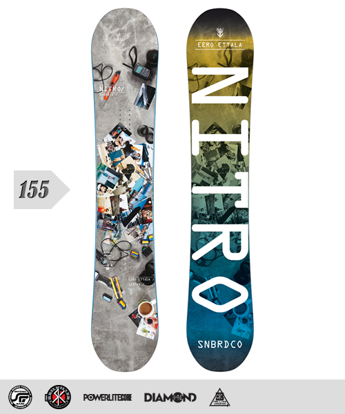 NITRO[ナイトロ]【EERO ETTALA PRO MODEL 】スノーボード 2013年モデル 155cm