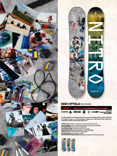 NITRO[ナイトロ]【EERO ETTALA PRO MODEL 】スノーボード 2013年モデル