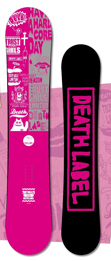 限定各1★!大特価★デスレーベル（DEATH LABEL）【TRUST GIRLS LTD】 14-15 スノーボード 2015年
