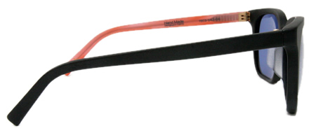 【2♭】MAT BLACK / MAT ROUGE (BLUE mirror)