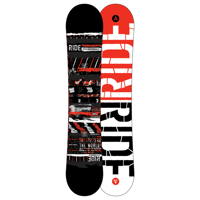 スノーボード板RIDE AGENDA 157