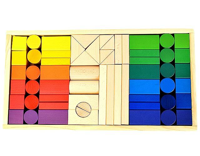 グラデーション積み木 60ピース 近江八幡